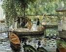 La Grenouillere by Pierre Auguste Renoir
