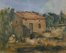 Abandoned House near Aix-en-Provence, c.1885-1887 by Paul Cezanne