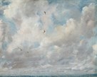 Cloud Study with Birds, 1821 by John Constable