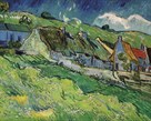 Thatched Cottages by Vincent Van Gogh