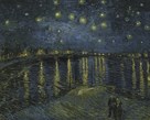 Starry Night On The Rhone, 1888 by Vincent Van Gogh