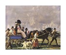 Arrival at Epsom by Sir Alfred Munnings