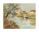 By The Towpath by Marcel Dyf