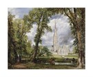 Salisbury Cathedral from the Bishop's Ground, 1823 by John Constable