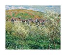 Plum Trees in Blossom, 1879 by Claude Monet