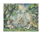 The Battle of Love, c.1890 by Paul Cezanne