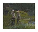 Fishing, 1878 by Winslow Homer