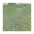 Blooming Poppies by Gustav Klimt