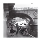 Rock 'n' Roll Dancers on Paris Quays, River Seine, 1950s by Paul Almasy