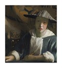 Girl with a Flute by Jan Vermeer