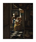 The Love Letter by Jan Vermeer