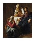 Christ in the House of Martha and Mary by Jan Vermeer