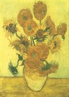 Still Life, Vase With Fifteen Sunflowers by Vincent Van Gogh
