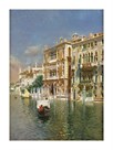 The Grand Canal, Venice by Rubens Santoro