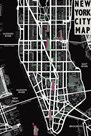 New York City Map by Tom Frazier
