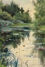 Landscape Study of Mora by Anders Zorn