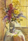 Floral Window by Elizabeth Parsons