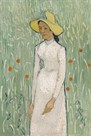 Girl in White, 1890 by Vincent Van Gogh