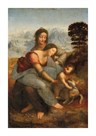 The Virgin and Child with Saint Anne by Leonardo da Vinci