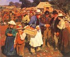A Gala Day by Sir Alfred Munnings