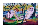 Nudes Under Trees, 1911 by Franz Marc