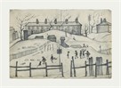 Houses In Broughton, 1937 by L.S. Lowry