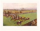 The Derby,  The Start by Cecil Aldin
