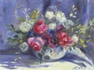 Bowl of Roses by Elizabeth Parsons