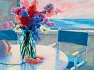 Sweet Peas by the Sea by Suzanne Hoefler