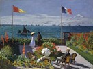 Garden at Sainte-Adresse, 1867 by Claude Monet