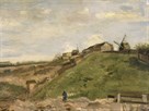 The Hill Of Montmartre With Stone Quarry by Vincent Van Gogh