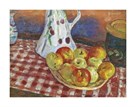 Les Pommes Rouges Et Jaunes by Pierre Bonnard