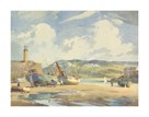 A Breezy day in the Harbour by Frank Sherwin