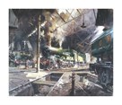 Castles At Tyseley by Terence Cuneo