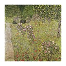 Orchard With Roses by Gustav Klimt