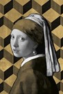 Gilded Earring (after Jan Vermeer) by Eccentric Accents
