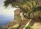 Pergola In Amalfi by Carl Frederic Aagaard
