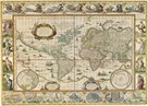 Map Of The World by Willem Janszoon Blaeu