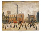 Coming Home From The Mill by L.S. Lowry