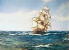 A Clipper Ship by Montague Dawson