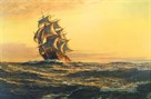 Sails of Evening by Montague Dawson