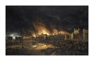 The Great Fire of London, 1666 by 17th Century Dutch School