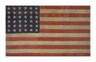 36 Stars US Flag by The Vintage Collection