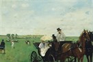 At the Races in the Countryside, 1869 by Edgar Degas