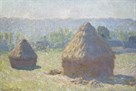 Haystacks: End of Summer by Claude Monet
