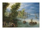 River Landscape by Pieter Bruegel the Elder