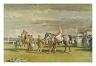 After the Race by Sir Alfred Munnings