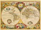 Nova Totius Terrarum Orbis Geographica ac Hydrographica Tabula, c1690 by Hendrick Doncker