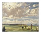 Lady Astor Playing Golf At North Berwick by Sir John Lavery