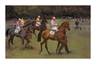 At the Races (Going Out at Kempton) by Sir Alfred Munnings